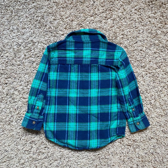 Carter’s Flannel button down - Picture 5 of 5